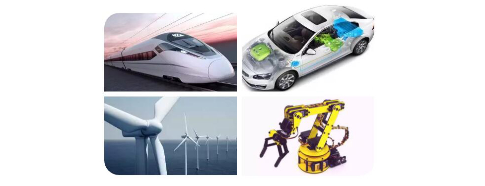 高鐵、新能源汽車、風(fēng)力發(fā)電、機(jī)器人、5G基站用IGBT模塊 